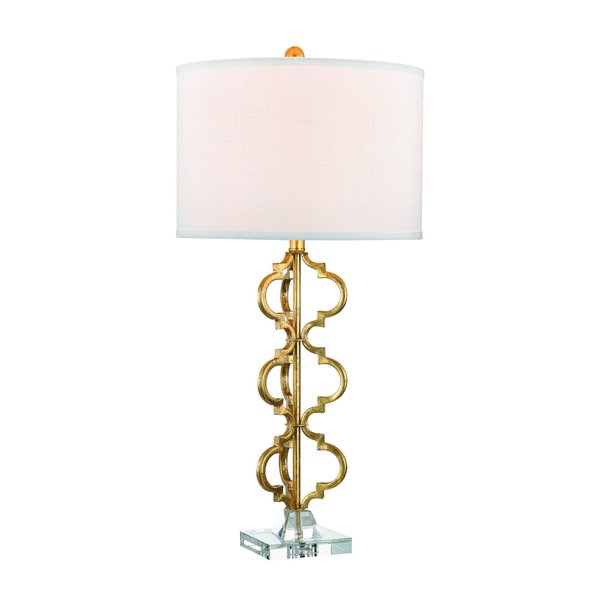 Elk Home Castile 32'' High 1-Light Table Lamp - Gold Leaf D2931